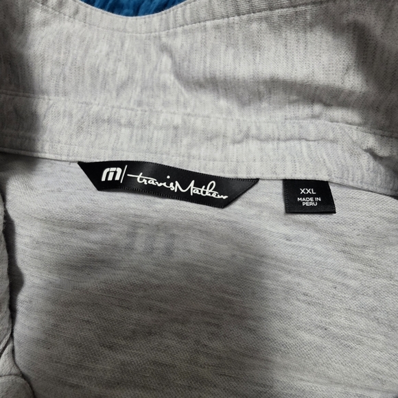TravisMathew Local Time Golf Polo Shirt Size XXL - Picture 8 of 10